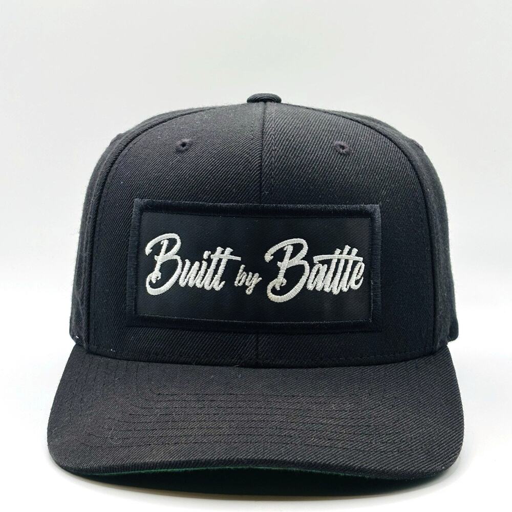 Built In Battle Hat Cap SnapBack Wool Blend Yupoong Grunt Style Soldier Warrior